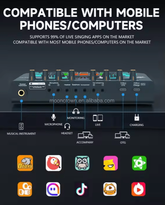 Digital Mixer Sound Card - Zambeel