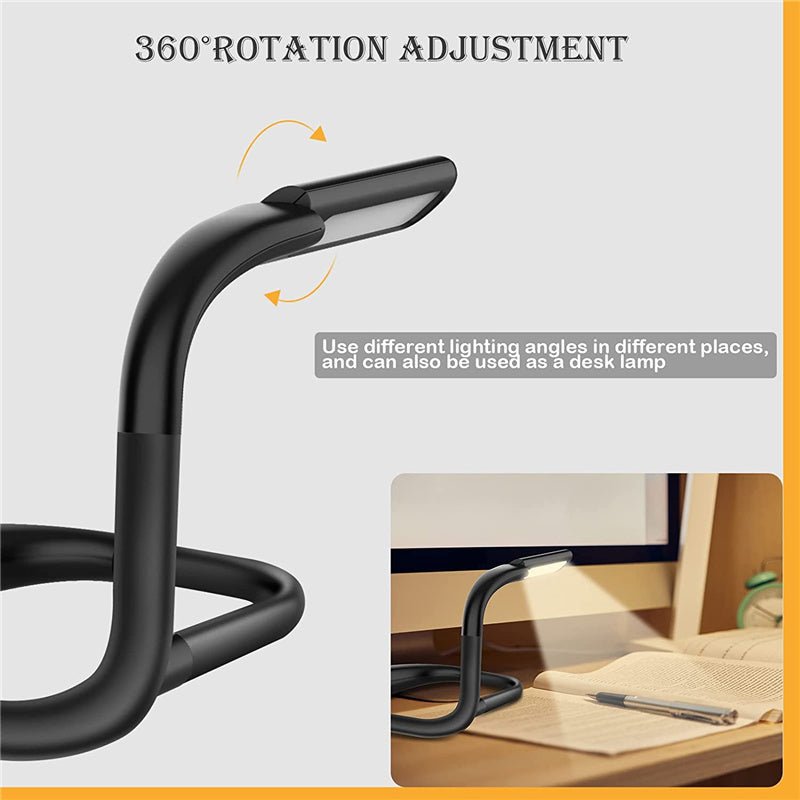 Dimmable Handsfree LED Neck Light Flexible Hug Light Book Reading Lamp Hug Light Novelty Reading Lamp Night Light Flashlight - Zambeel