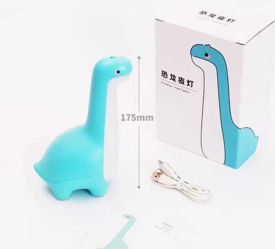 Dinosaur Night Light Cute Children's Night Light Eye Protection Bedside Timing Lamp USB Charging Room Decoration Children's Gift - Zambeel