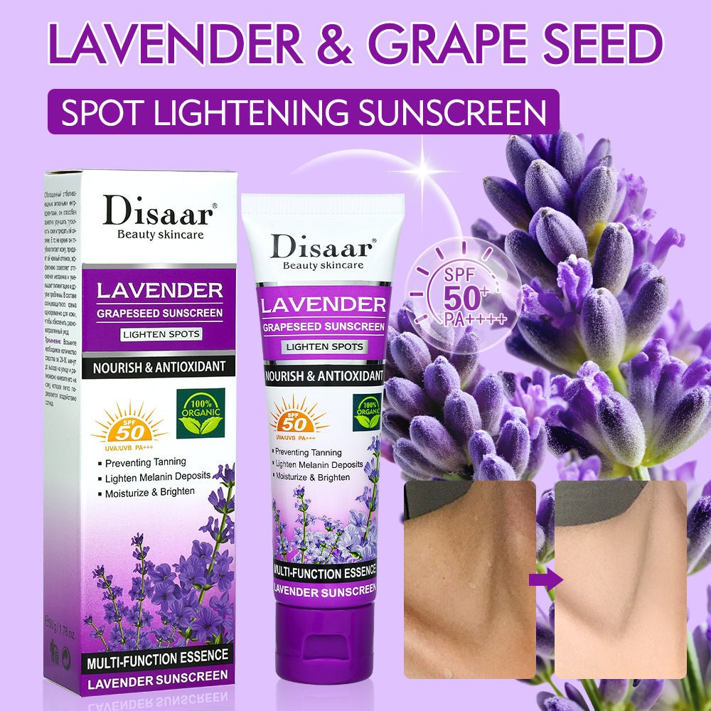 Disaar - Lavender Grapeseed Sunscreen SPF 50 (Original) - Zambeel