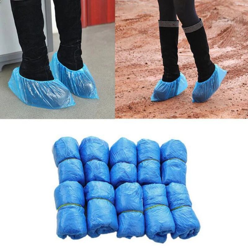 Disposable Plastic Shoe Covers - Zambeel