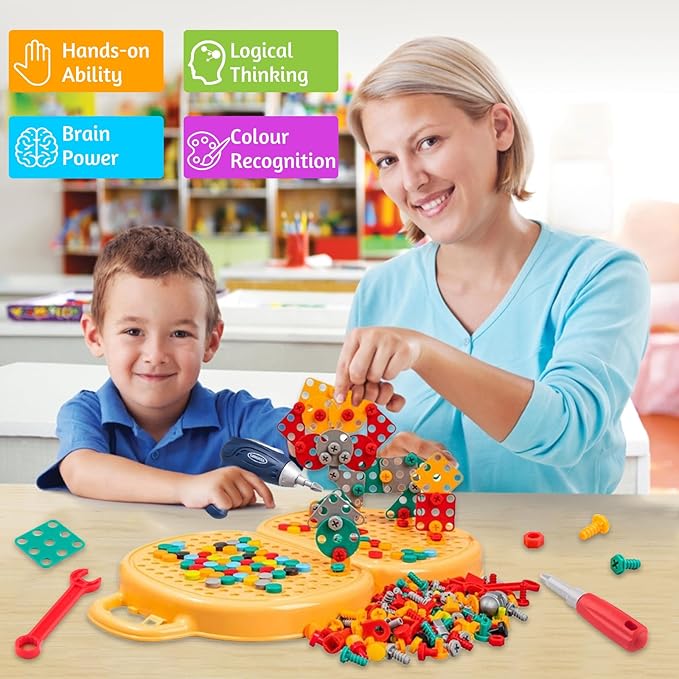 DIY Creative Screw Puzzle Suitcase - Zambeel