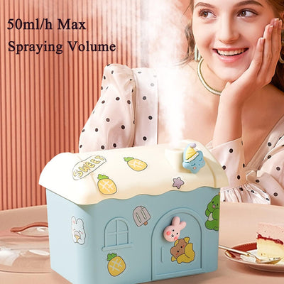 DIY House - Shaped USB Humidifier - Zambeel