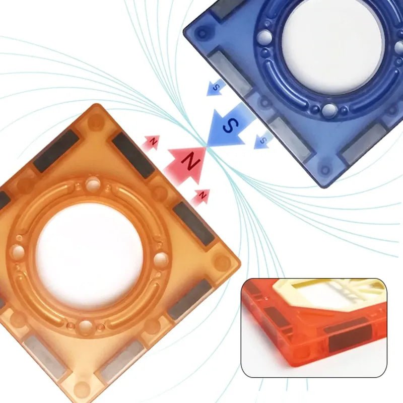 DIY Magnetic Pipe Maze Building Set - Zambeel