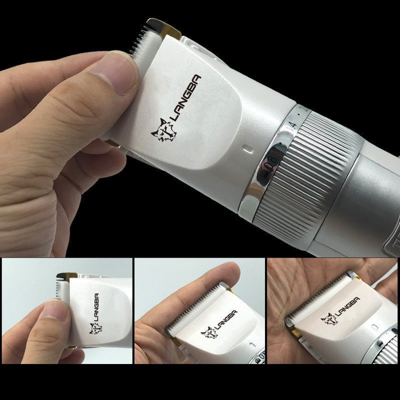 Dog Pet Charging Shaver Electric Clippers Professional Shaver Supplies - Zambeel