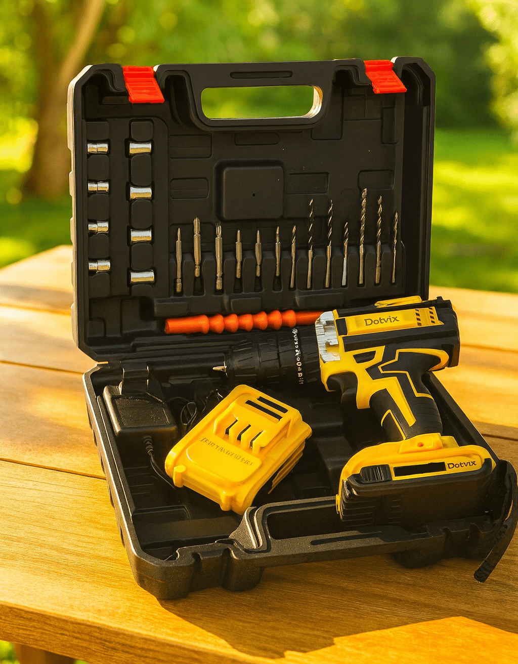 Dotvix - 36 V XR Li - Ion Cordless Drill Driver Kit - Zambeel