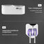 Double Automatic Sensing Toothbrush Box - Zambeel