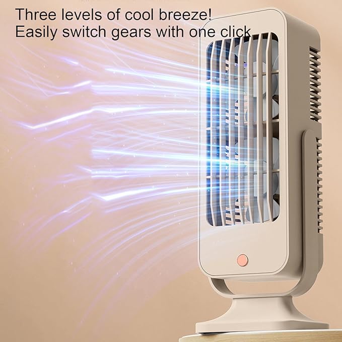 Double Blade Desktop Fan - Zambeel