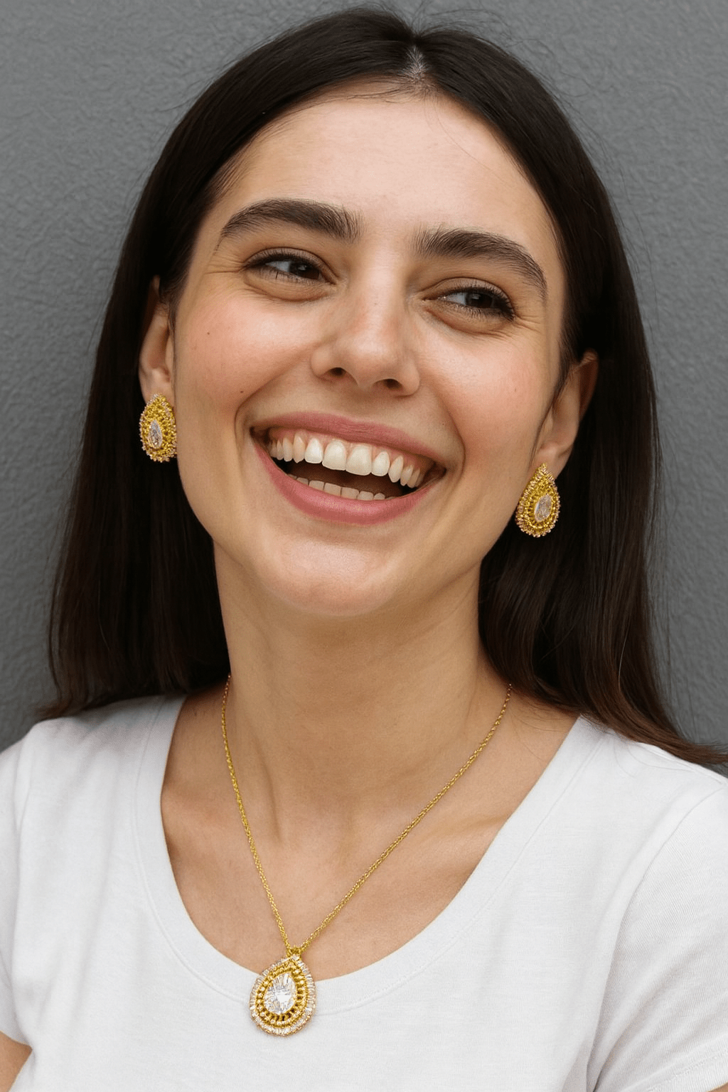 Double Halo Teardrop Set - Zambeel