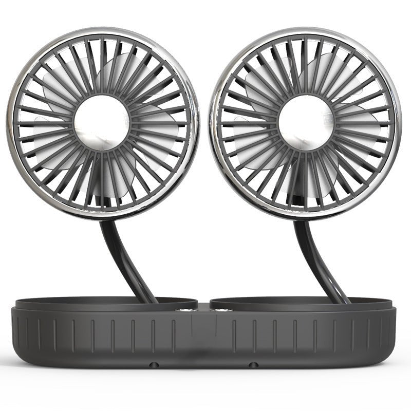 Double - Headed Hose Small Fan Usb Car Interior Creative Automotive Accessories - Zambeel