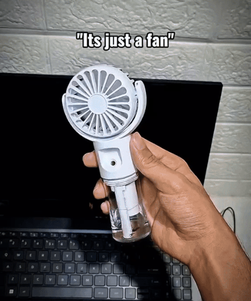 Steering Spray Fan