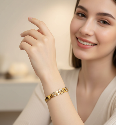 Ice Emerald Cut Bangle