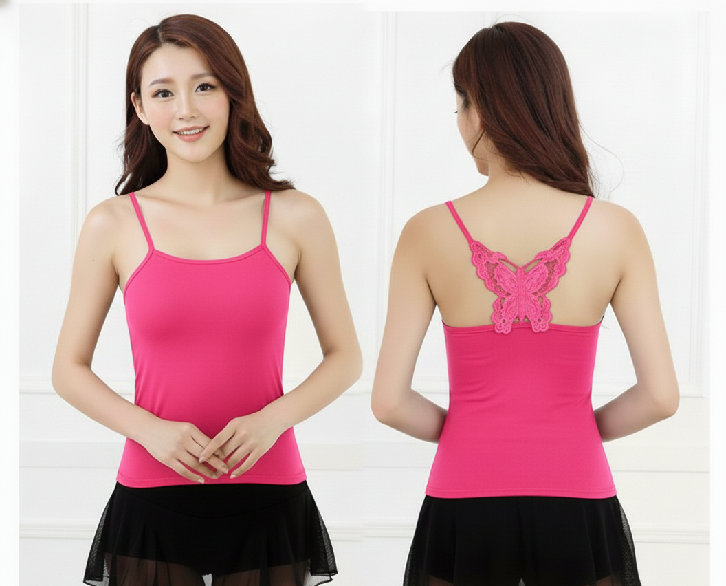 Butterfly Lace Camisole Top