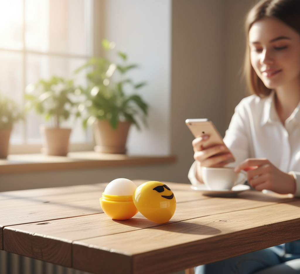 مرطب شفاه إيموجي