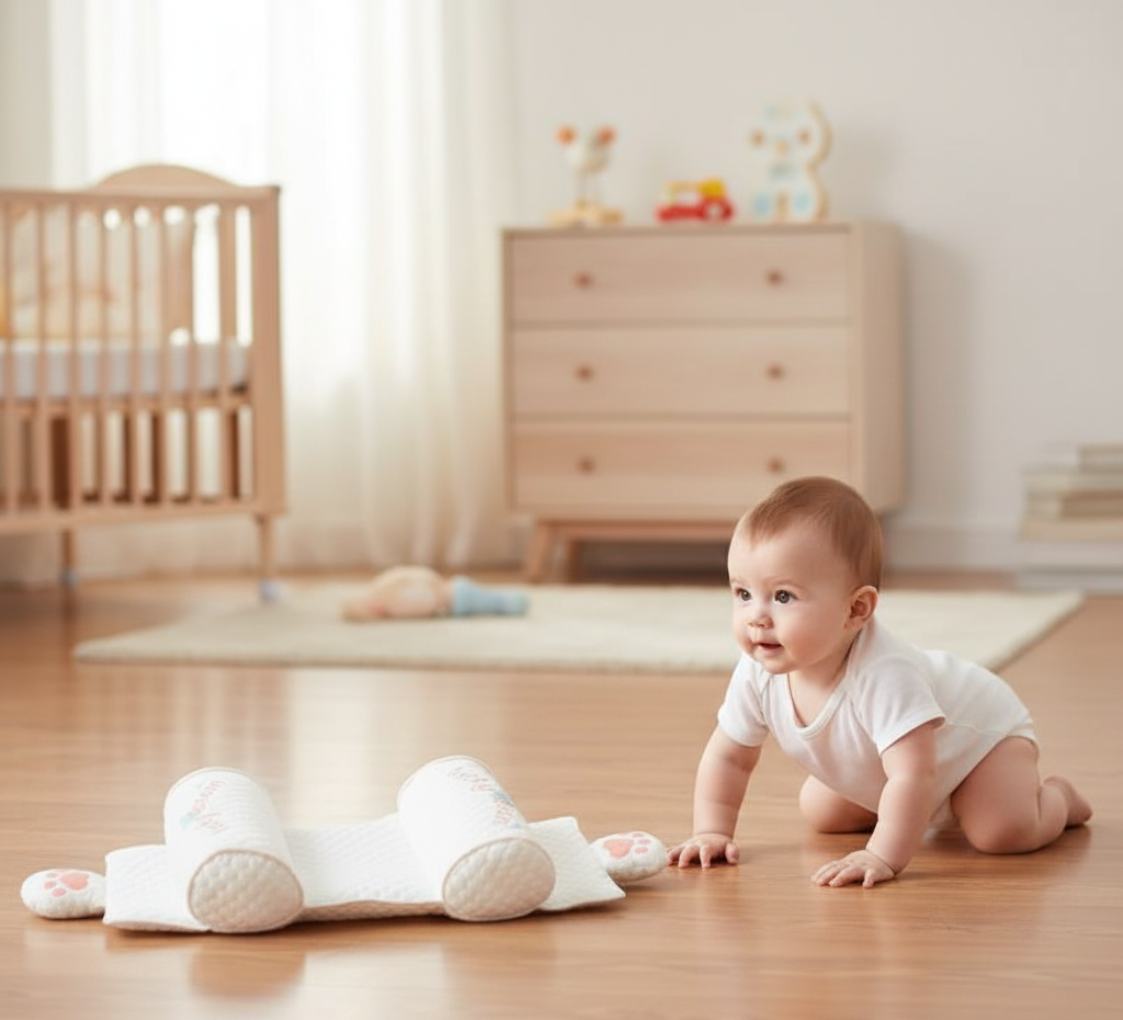 Baby Anti-Roll Sleep Pillow