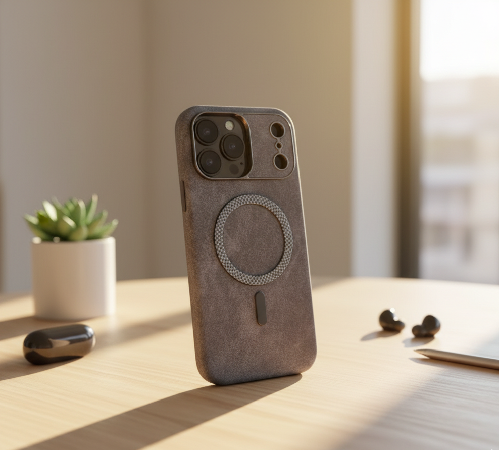 حافظة MagSafe جلدية عتيقة لجهاز iPhone