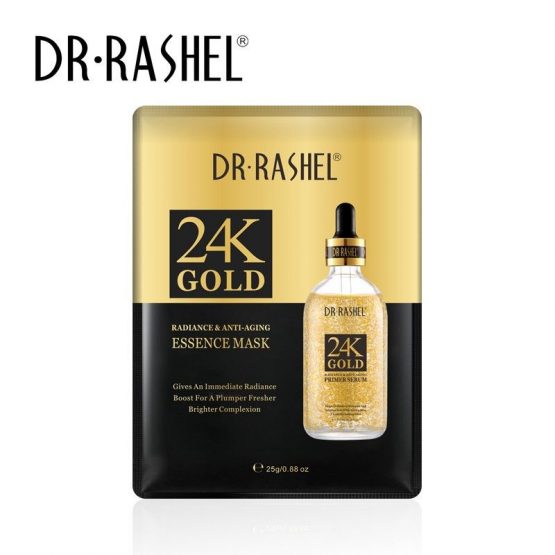 Dr Rashel - 24K Gold Radiance & Anti - Aging Essence Gel Cream & Essence Mask - Zambeel