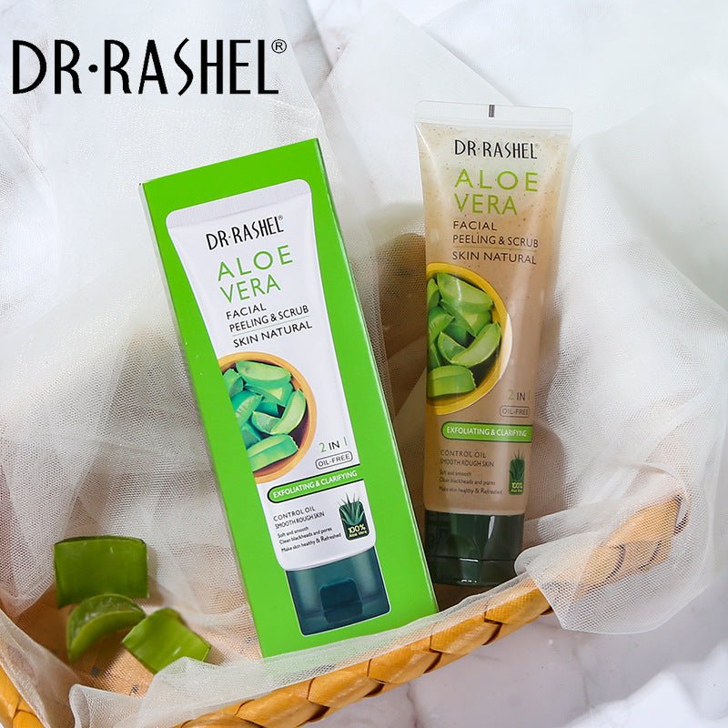 Dr Rashel - Aloe vera Facial Cleanser & Scrub - Zambeel