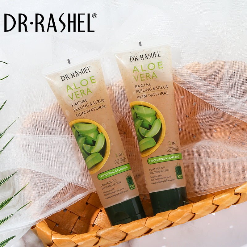 Dr Rashel - Aloe vera Facial Cleanser & Scrub - Zambeel