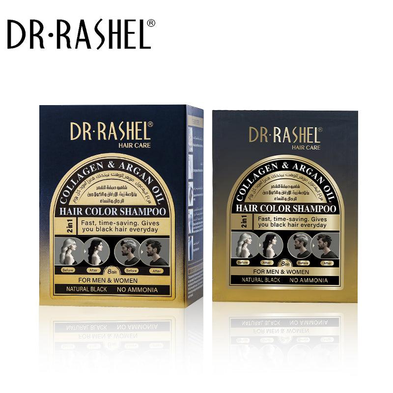 Dr Rashel - Collagen & Argan Oil Hair Color Shampoo - Zambeel