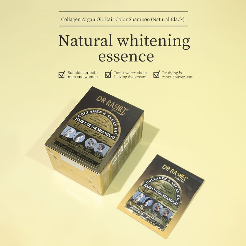Dr Rashel - Collagen & Argan Oil Hair Color Shampoo - Zambeel
