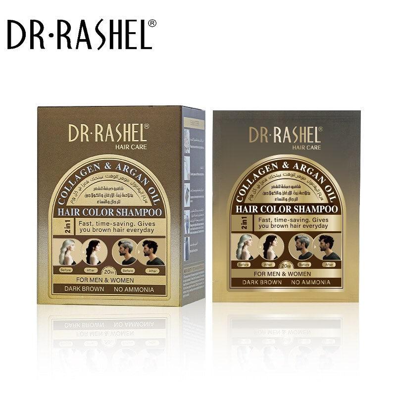 Dr Rashel - Collagen & Argan Oil Hair Color Shampoo - Zambeel