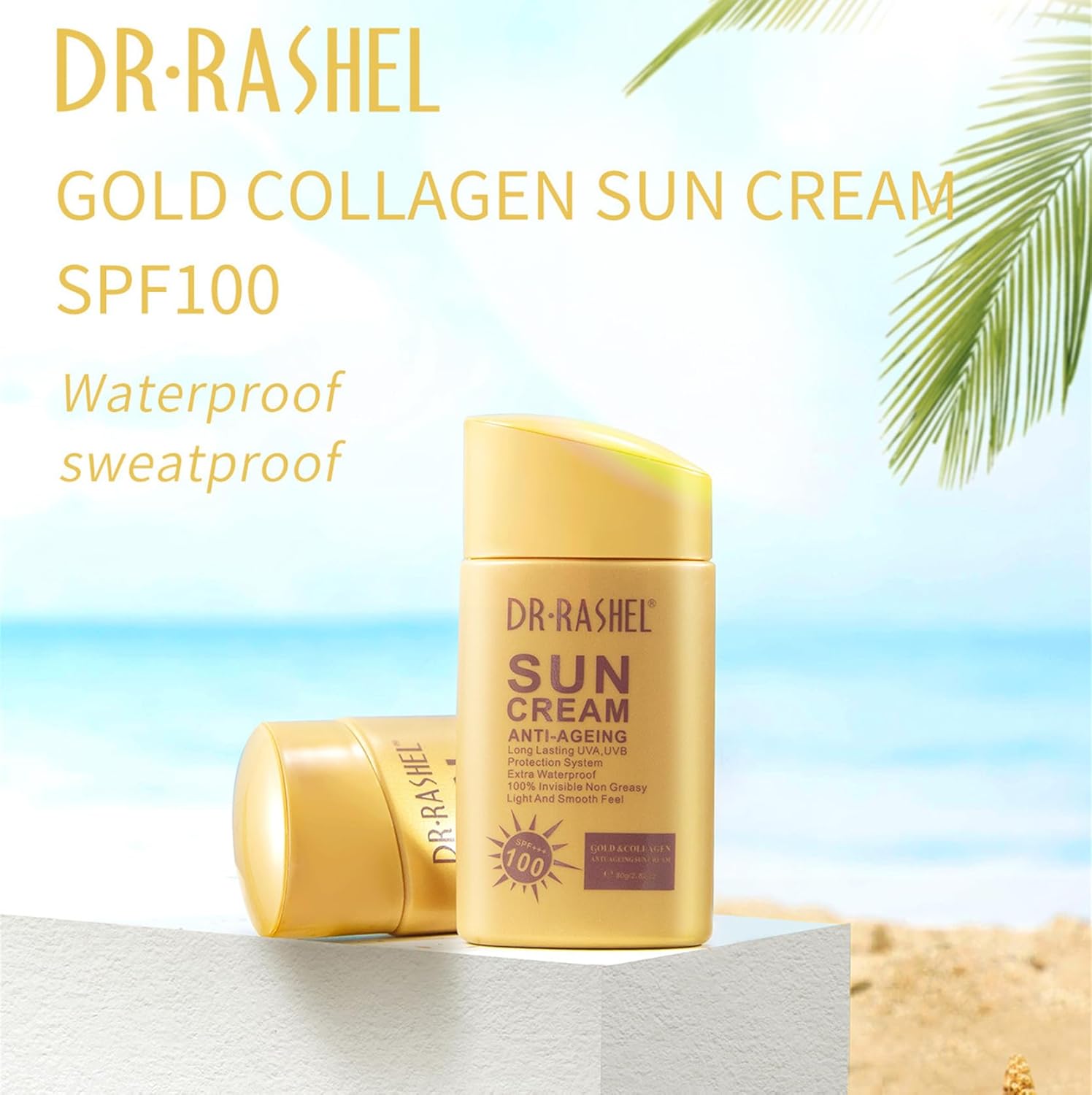Dr Rashel - Gold Collagen Sun Cream - Zambeel