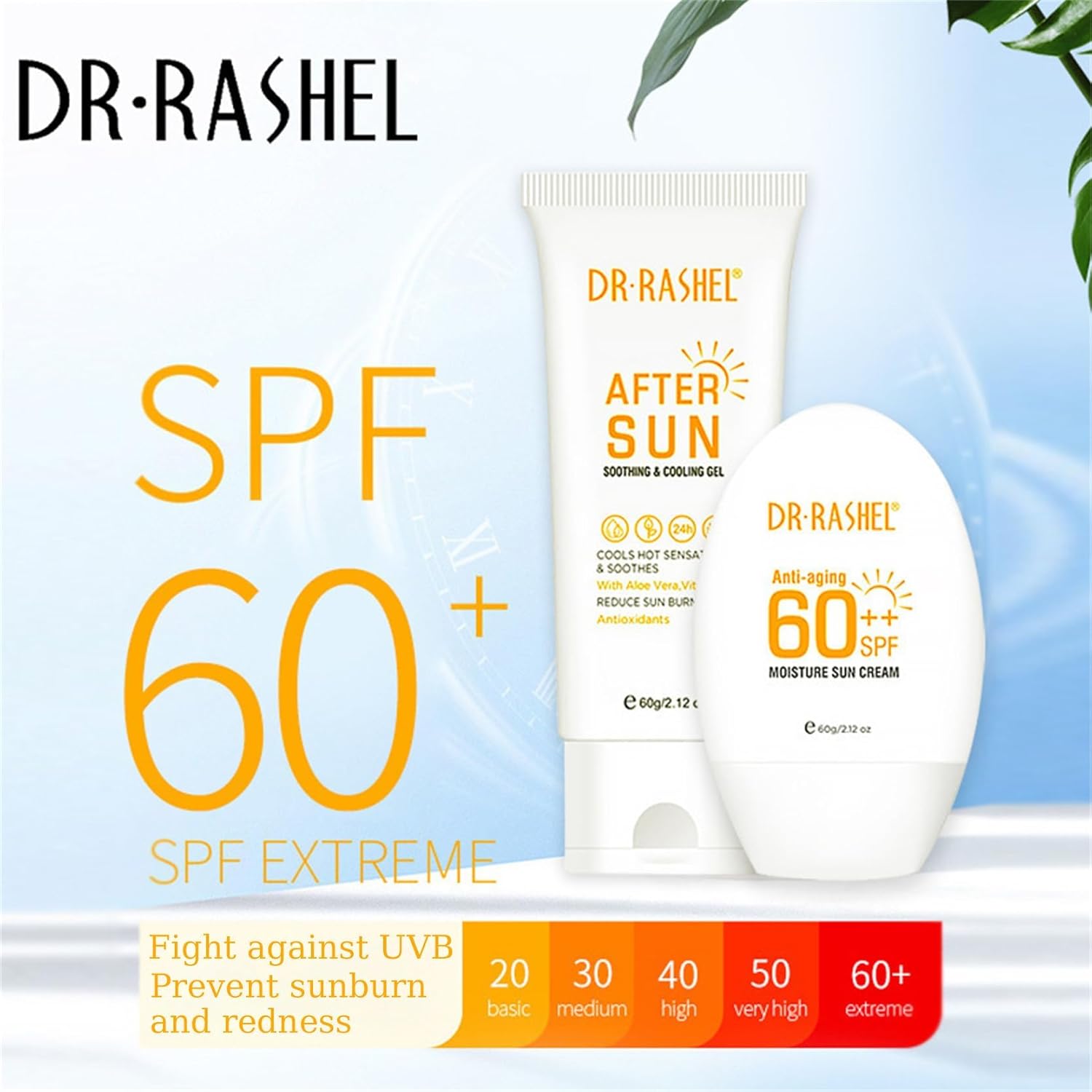 Dr Rashel - Hydrating & Antiaging Sun Protection Kit - Zambeel