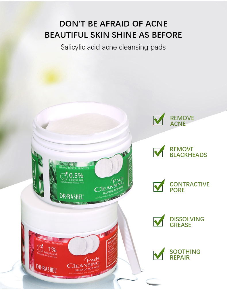 Dr Rashel - Salicylic Acid Acne Cleansing Pad - Zambeel