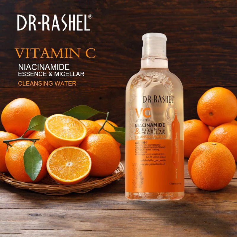 Dr Rashel - VC & Niacinamide Brightening Essence Toner & Cleansing Water - Zambeel