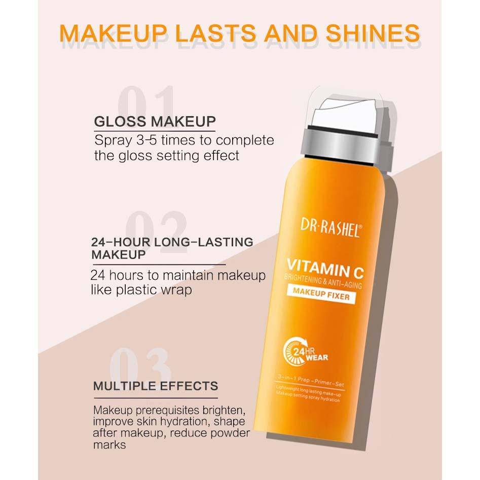 Dr Rashel - Vitamin C Brightening & Anti Aging Make up Fixer - Zambeel