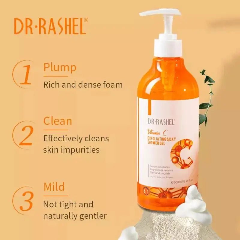 Dr Rashel - Vitamin C Whitening Exfoliating Silky Shower Gel - Zambeel