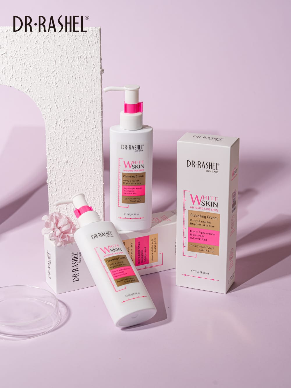 Dr Rashel - Whitening Fade spots Massage & Cleansing Cream - Zambeel