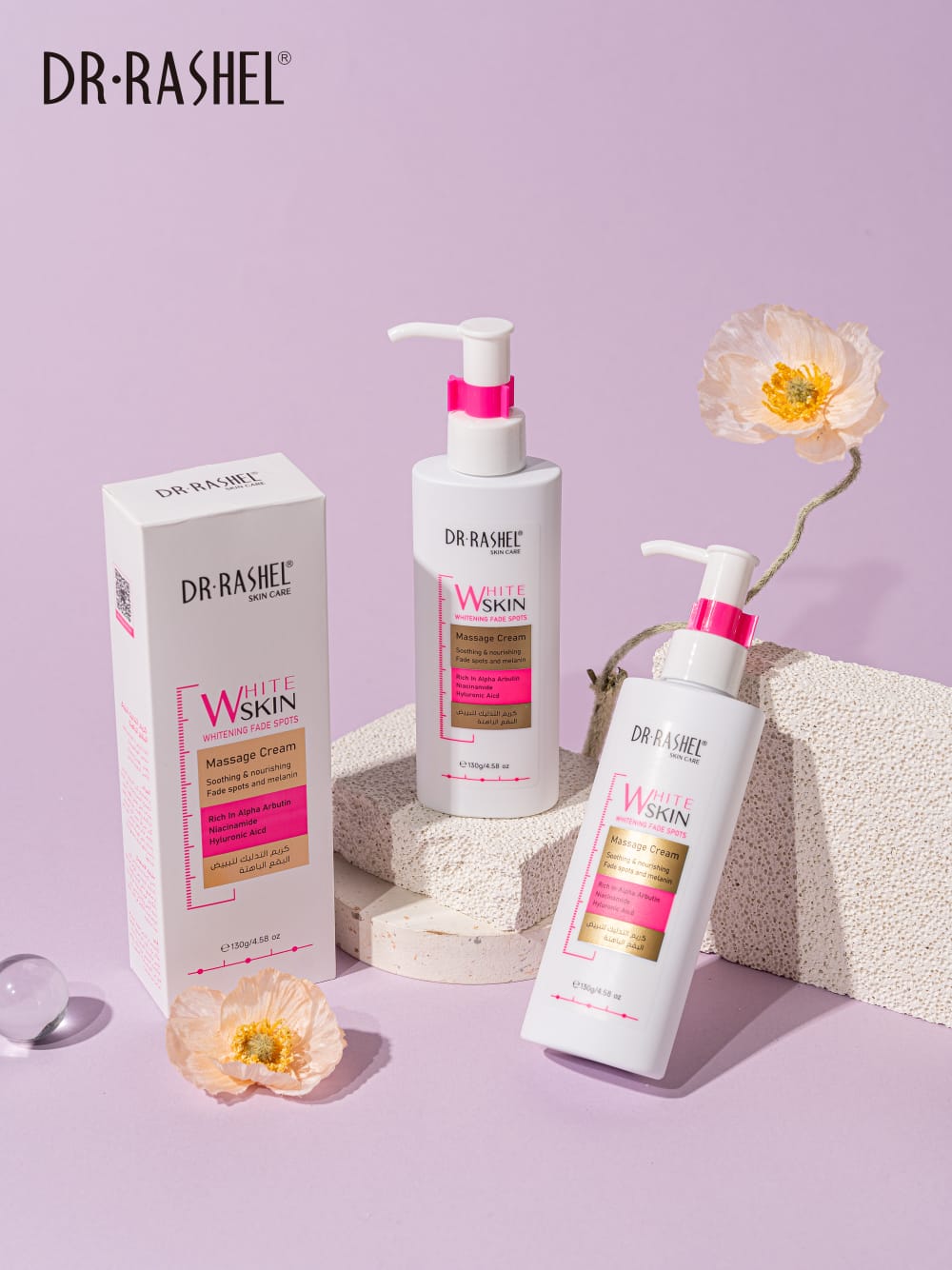 Dr Rashel - Whitening Fade spots Massage & Cleansing Cream - Zambeel