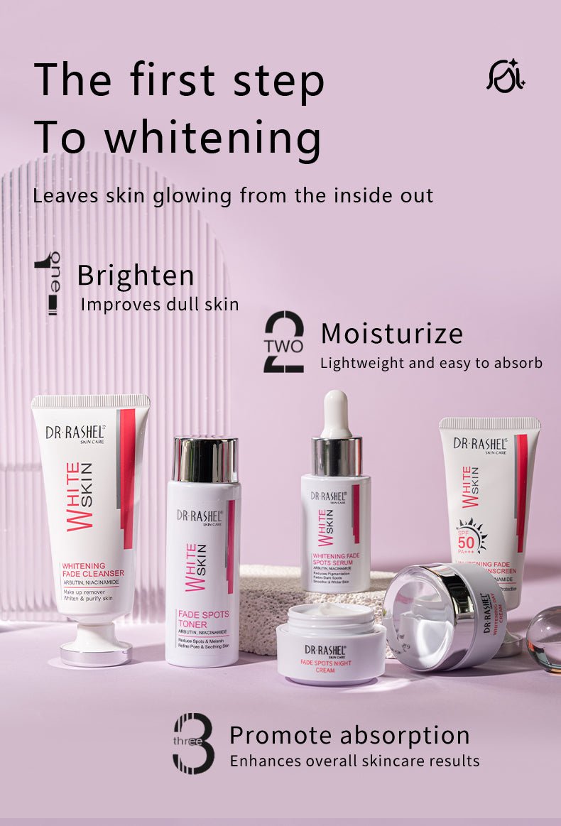 Dr. Rashel - Whitening Fade Spots Skin Care Mini Set - Zambeel