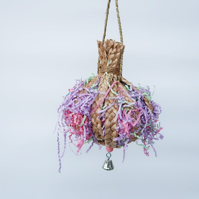 Drawing Straw Rope Toy Parrot Paper - Zambeel