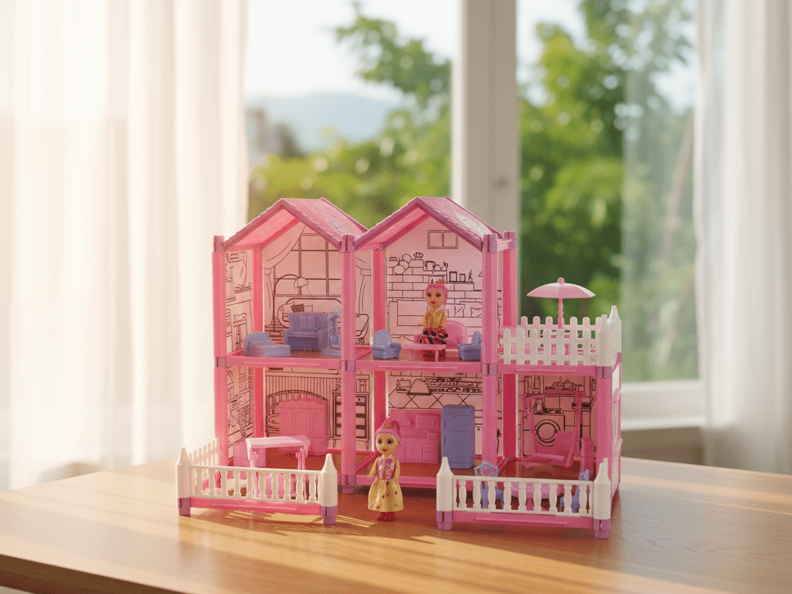 DreamVilla - Villa Dollhouse Playset - Zambeel