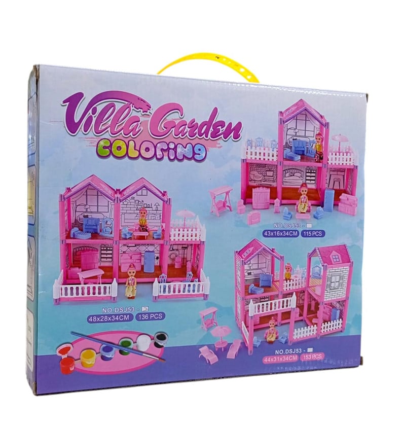 DreamVilla - Villa Dollhouse Playset - Zambeel