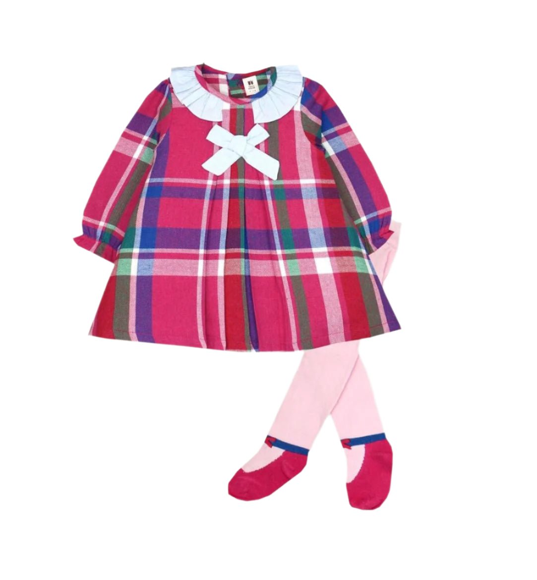 Dress Shirt Checked Frock - Zambeel