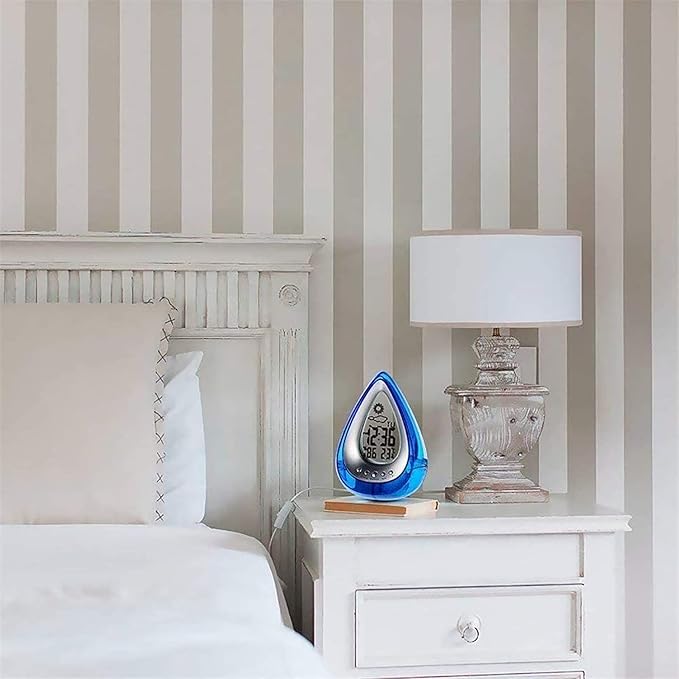 Drop Shaped Digital Alarm Clock - Zambeel