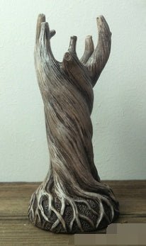 Dryad Vase Decoration Creative Tree Trunk Decoration Home Living Room Resin Craft Flower Decoration - Zambeel