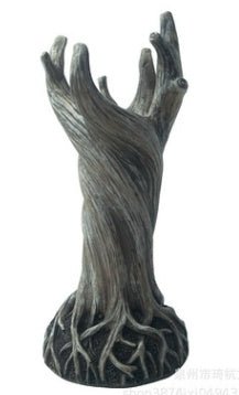Dryad Vase Decoration Creative Tree Trunk Decoration Home Living Room Resin Craft Flower Decoration - Zambeel