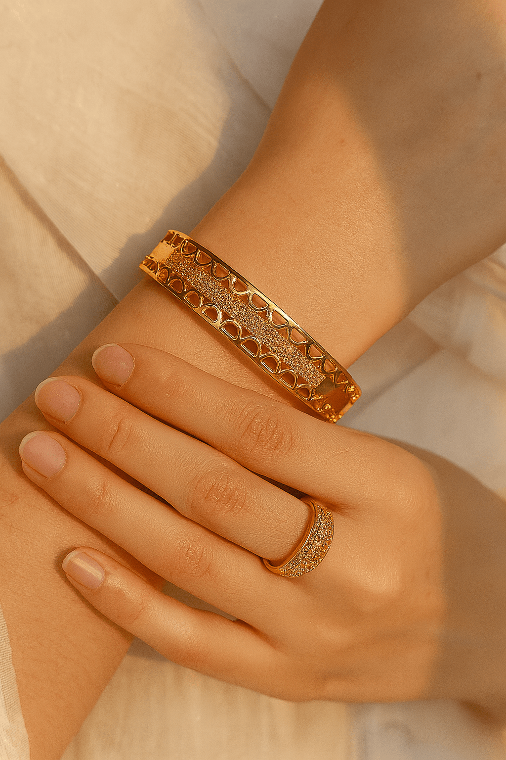 Dual Style Gold - Tone Jewelry Set - Zambeel