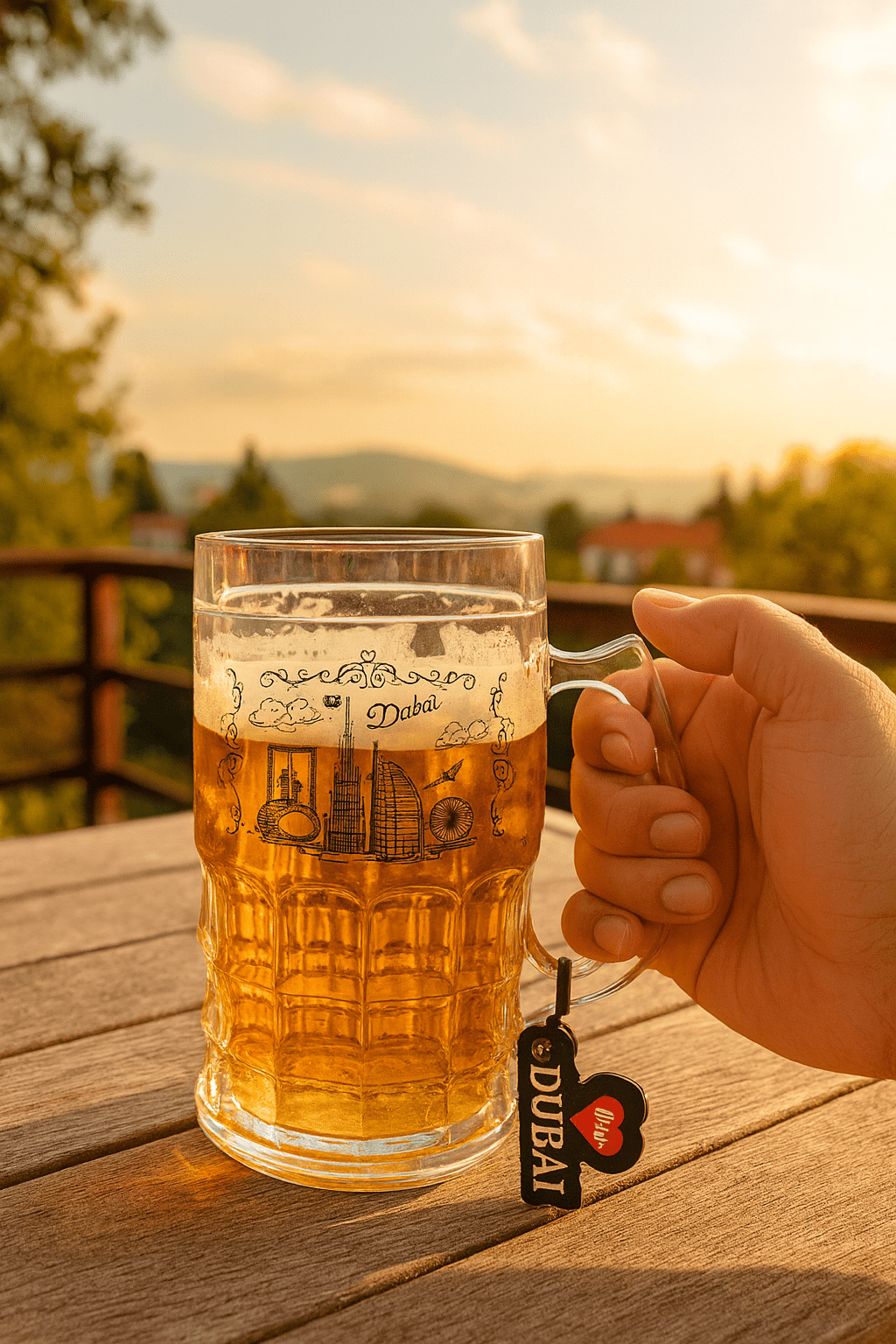Dubai Skyline Souvenir Mug - Zambeel