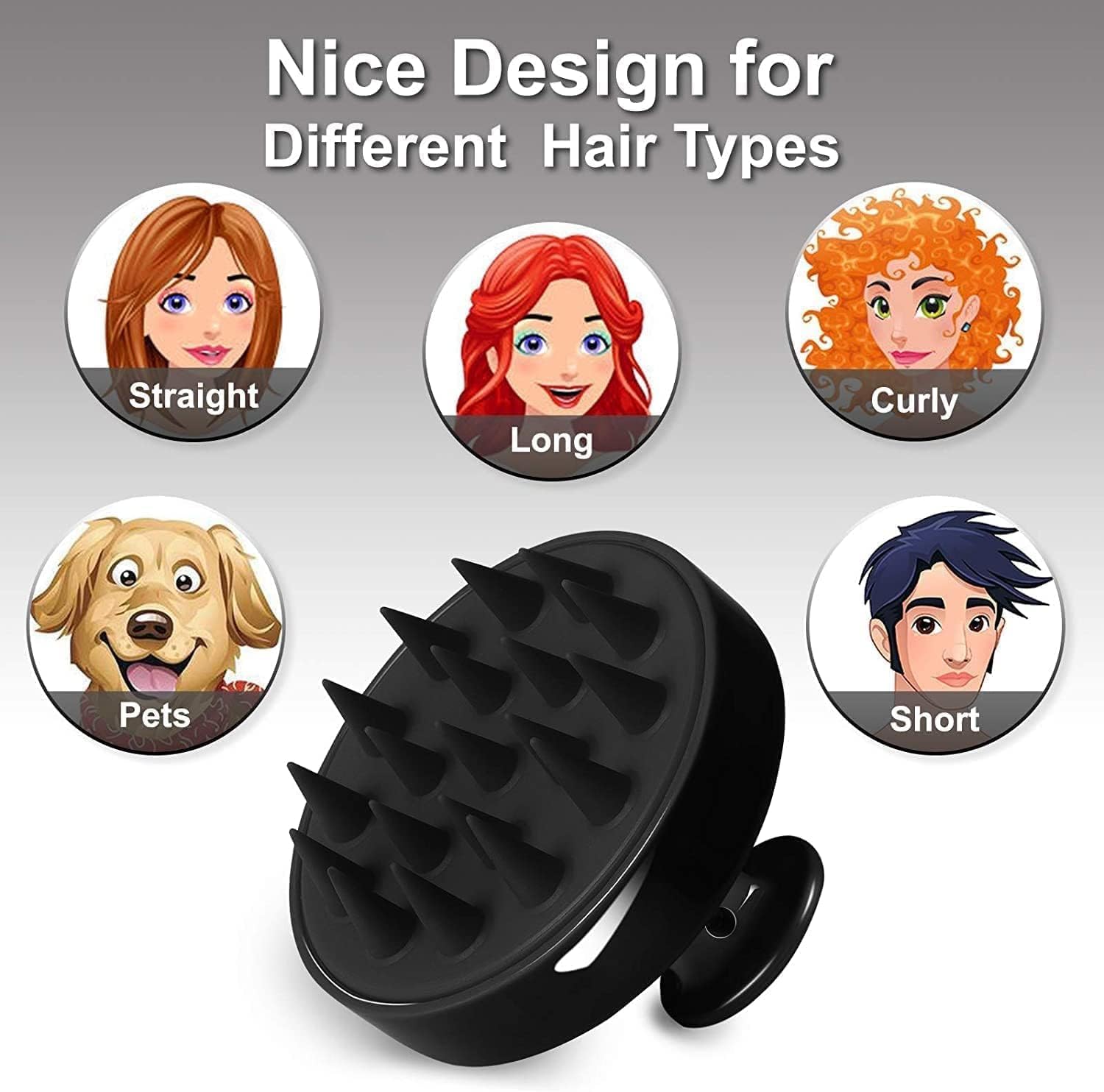 Durable Scalp Massager - Zambeel