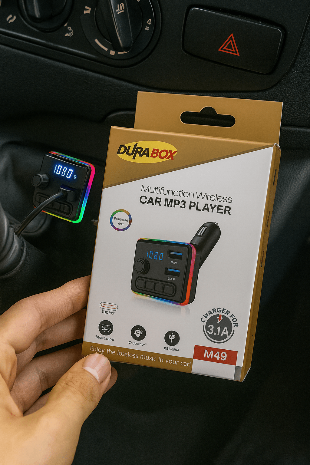 DuraBox - Car MP3 Player - Zambeel