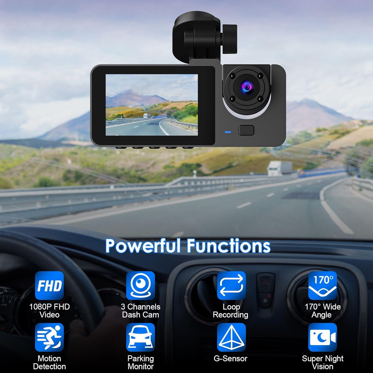 DVR  Car Dash Camera - Zambeel
