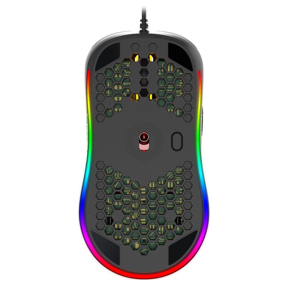 E - Sports Mechanical Wired Gaming Mouse With Rgb Glow - Zambeel