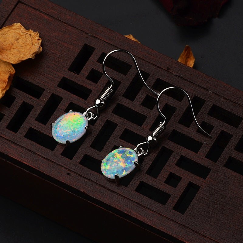 Ear Hook Earrings Eardrops Wedding Banquet Party Ear Rings - Zambeel