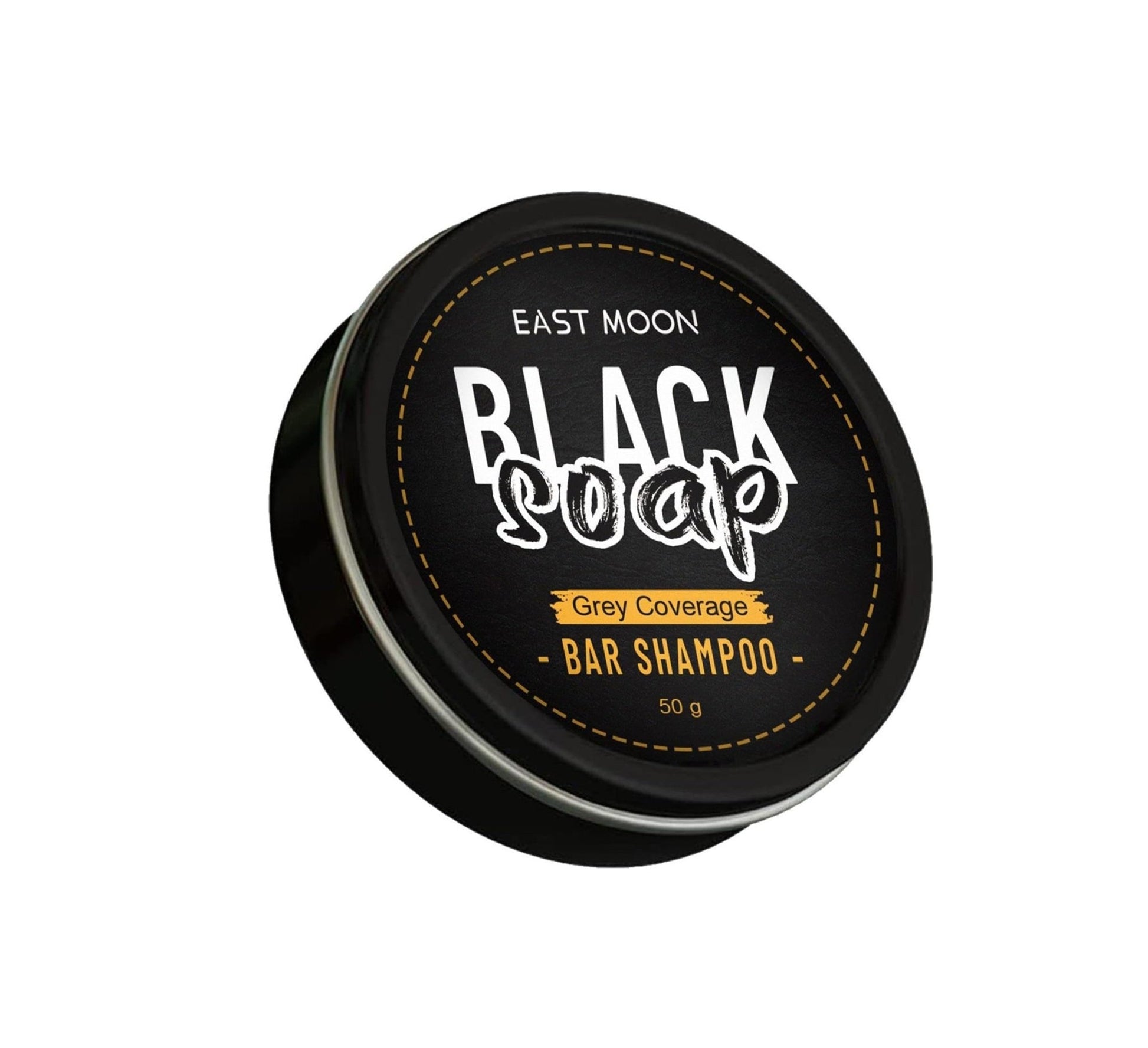 EAST MOON - Black Soap Bar Shampoo (Original) - Zambeel